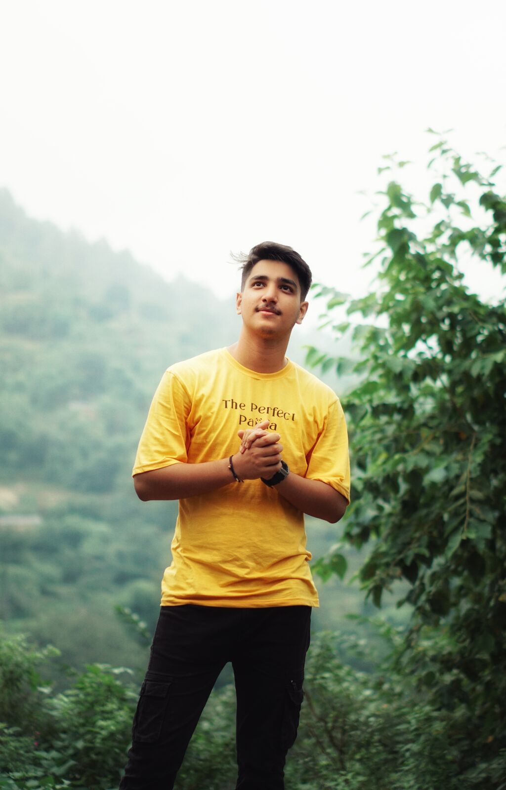 Divyansh in the hills